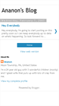 Mobile Screenshot of ananon.blogspot.com