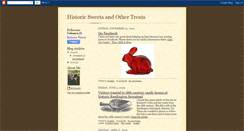 Desktop Screenshot of historicsweetsandothertreats.blogspot.com