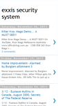Mobile Screenshot of exxissecuritysystem.blogspot.com
