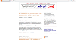 Desktop Screenshot of neuronion.blogspot.com