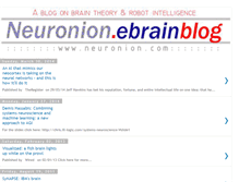 Tablet Screenshot of neuronion.blogspot.com