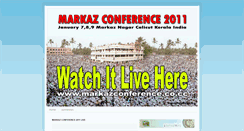 Desktop Screenshot of markazconference.blogspot.com