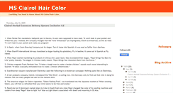 Desktop Screenshot of ms-clairol-hair-color.blogspot.com