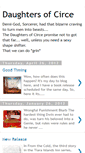 Mobile Screenshot of daughtersofcirce.blogspot.com