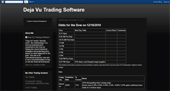 Desktop Screenshot of dejavutrading.blogspot.com