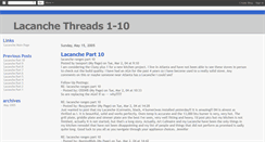 Desktop Screenshot of lacanche-thread.blogspot.com