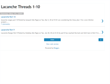 Tablet Screenshot of lacanche-thread.blogspot.com