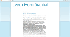 Desktop Screenshot of evdefiyonk.blogspot.com
