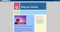 Desktop Screenshot of blog-do-romulo.blogspot.com