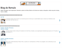 Tablet Screenshot of blog-do-romulo.blogspot.com