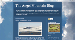 Desktop Screenshot of brian-angelmountain.blogspot.com