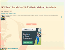 Tablet Screenshot of jsvillas.blogspot.com
