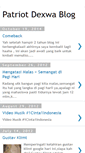 Mobile Screenshot of patriot-dexwa.blogspot.com
