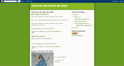 Desktop Screenshot of cositasenpuntodecruz.blogspot.com