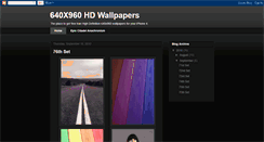Desktop Screenshot of 640x960hdwallpapers.blogspot.com