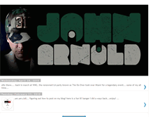 Tablet Screenshot of johnarnolddetroit.blogspot.com