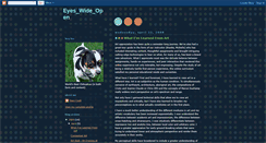 Desktop Screenshot of eyeswideopenblog.blogspot.com