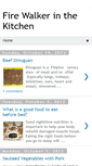 Mobile Screenshot of firewalkerkitchen.blogspot.com
