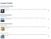 Tablet Screenshot of laustenfamily.blogspot.com