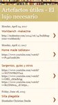 Mobile Screenshot of misartefactos.blogspot.com