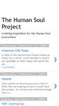 Mobile Screenshot of humansoulproject.blogspot.com