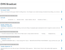 Tablet Screenshot of evhsbroadcast.blogspot.com