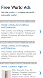 Mobile Screenshot of freeworldads.blogspot.com