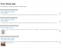 Tablet Screenshot of freeworldads.blogspot.com