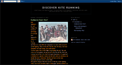 Desktop Screenshot of discoverkiterunning.blogspot.com