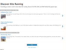 Tablet Screenshot of discoverkiterunning.blogspot.com