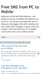Mobile Screenshot of freesmsurl.blogspot.com