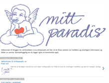 Tablet Screenshot of nettbutikkenmittparadis.blogspot.com