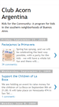 Mobile Screenshot of clubacornargentina.blogspot.com