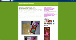Desktop Screenshot of gatitaspresumidas.blogspot.com