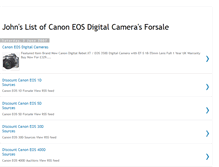 Tablet Screenshot of canoneosdigitalcamera.blogspot.com