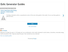 Tablet Screenshot of eolicgenerator.blogspot.com