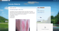 Desktop Screenshot of damalumakeup.blogspot.com
