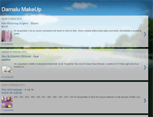 Tablet Screenshot of damalumakeup.blogspot.com