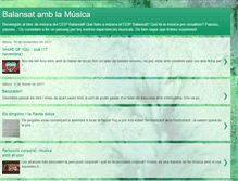 Tablet Screenshot of musicabalansat.blogspot.com