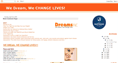 Desktop Screenshot of dreamsincredibles.blogspot.com