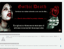 Tablet Screenshot of gotic-death.blogspot.com