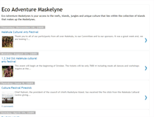 Tablet Screenshot of ecoadventuremaskelyne.blogspot.com