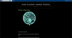 Desktop Screenshot of highalchemy.blogspot.com