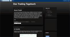 Desktop Screenshot of betfairtagebuch.blogspot.com