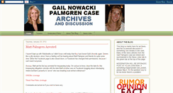 Desktop Screenshot of gail-is-missing.blogspot.com