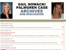 Tablet Screenshot of gail-is-missing.blogspot.com