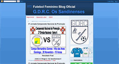 Desktop Screenshot of femininosandinenses.blogspot.com