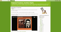 Desktop Screenshot of englandsfreedome.blogspot.com