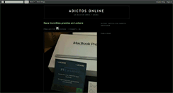 Desktop Screenshot of adictosonlineb.blogspot.com