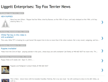 Tablet Screenshot of liggetttoyfoxterriers.blogspot.com